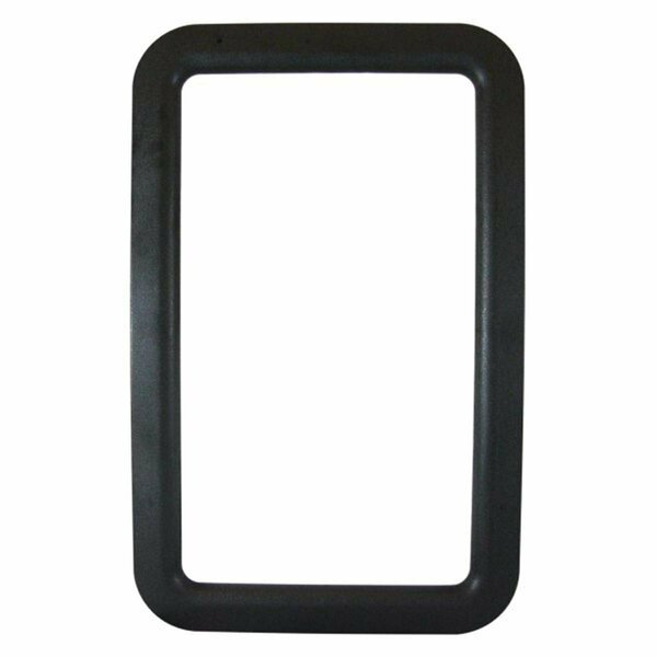 Bookazine Exterior Entrance Door Window Frame, Black TI1827186